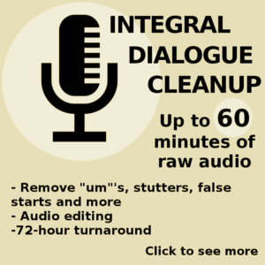 Integral Dialogue Cleanup - Up to 60 minutes